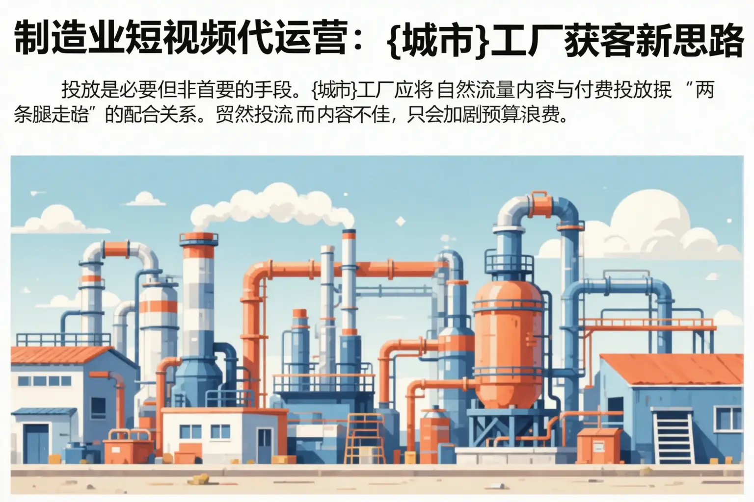 制造业短视频代运营：泰宁工厂获客新思路